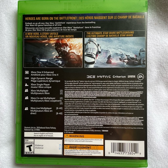 NWT! Star Wars Battlefront II - Xbox 360 - Picture 3 of 3